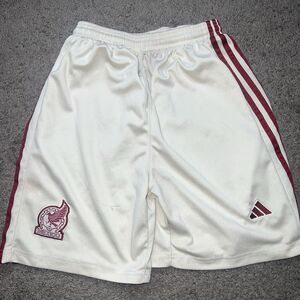 Mexico Adidas 22/23 Home Soccer Football Shorts S/M